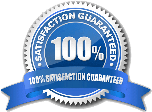 100% Satisfaction Guaranteed