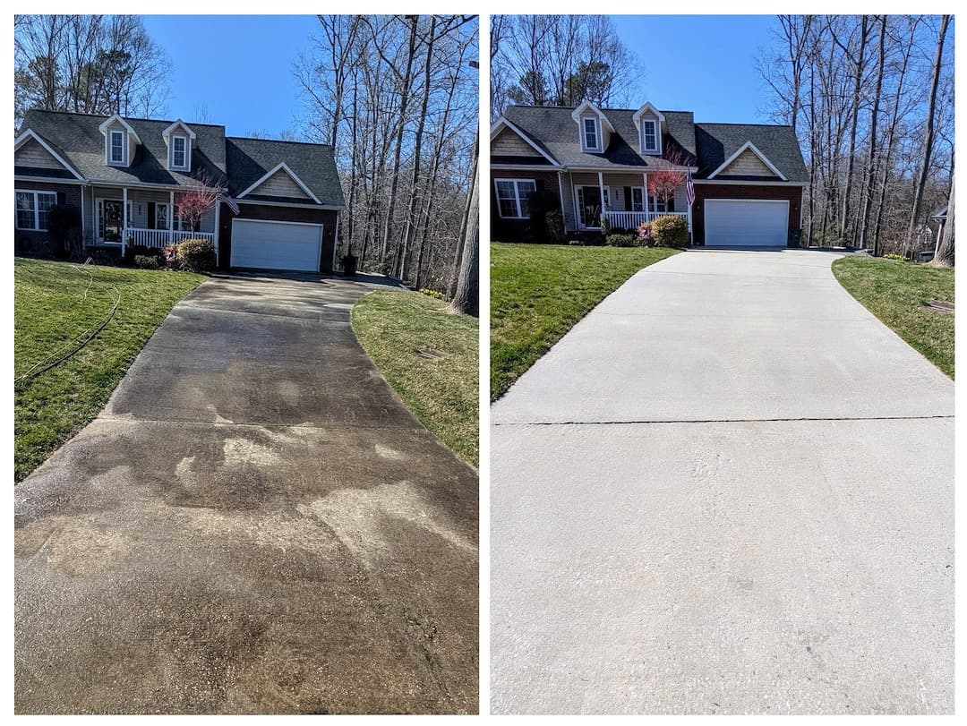 Concrete Cleaning by Triton Pressure Washing